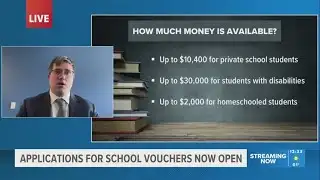 Applications for school vouchers now open