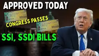 Approved Today: Congress Passes SSI, SSDI & VA Benefits Bill