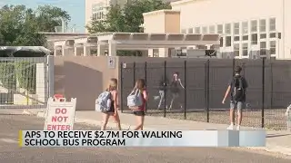 APS receives funds for walking school bus pilot program
