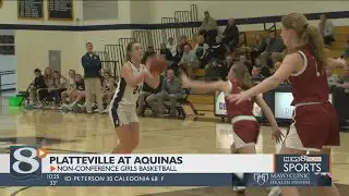 Aquinas overcomes slow start, beats Platteville thanks to second half
