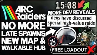 Arc Raiders - New Patch 1.12.0 Exploit, Late Spawn Changes, High Value Raids, Hub & More - Dev Talk!