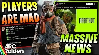 ARC Raiders Update Controversy + MASSIVE News For Marathon!