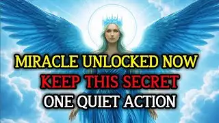 🛑 ARCHANGEL MICHAEL WARNS: WHAT YOU JUST DID TRIGGERED A DIVINE MIRACLE