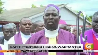 Archbishop Ole Sapit condemns proposed perks
