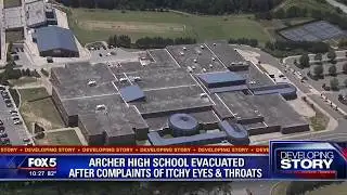 Archer High School evacuated after complaints