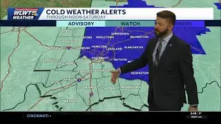 Arctic air stays in place across Greater Cincinnati