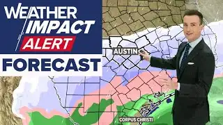 Arctic front begins pushing into Texas: Here are the latest snow chances for the Austin area