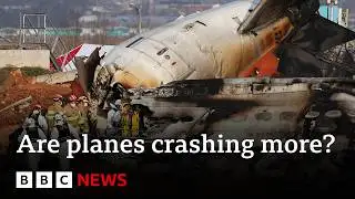 Are planes crashing more often? | BBC News