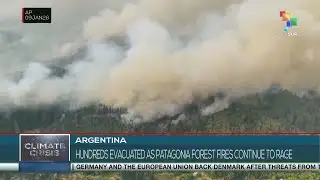 Argentina: Hundreds evacuated as Patagonia forest fires continue to rage