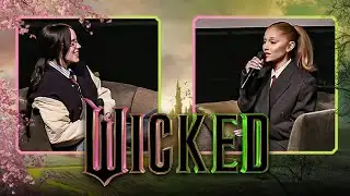 Ariana Grande WICKED Q&A with Billie Eilish! (Full Interview)