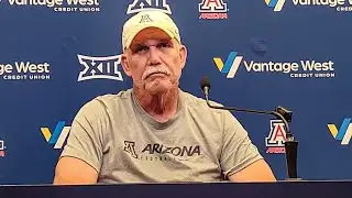 Arizona DC Duane Akina Wednesday press conference (NAU)
