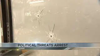 Arizona man faces jail time after political threats