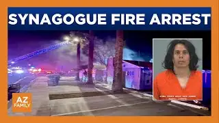 Arizona man facing federal charges for allegedly starting fire at synagogue