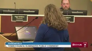 Arizona town council votes to eliminate public comment