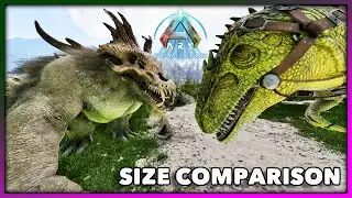 ARK OSSIDON vs EVERY Massive Dino — The TRUE Size Is INSANE!
