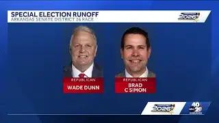 Arkansas GOP state senate runoff vote Tuesday