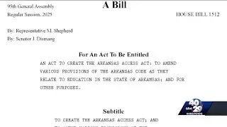 Arkansas lawmakers advance education overhaul bill