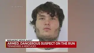 Armed, dangerous suspect on the run