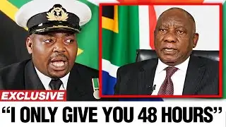 Army Gives Ramaphosa 48 Hours to RESIGN
