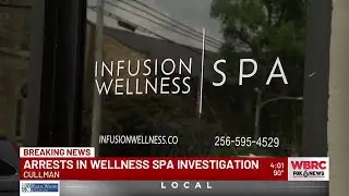 Arrests in Cullman wellness spa investigation, search for 3rd suspect