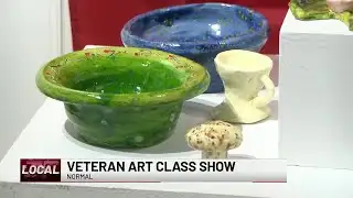 Art class for veterans holds first show - clipped version
