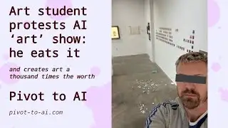 Art student protests other student’s AI art: he eats it