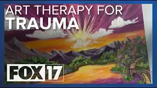 Art therapy program helps people process trauma