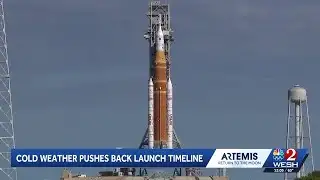 Artemis II launch timeline delayed due to weather, NASA officials say