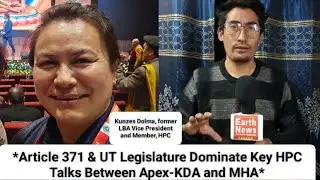 Article 371 & UT Legislature Dominate Key HPC Talks Between Apex-KDA and MHA