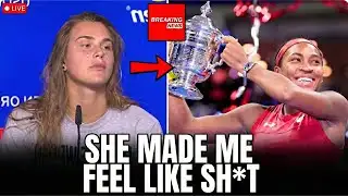 Aryna Sabalenka PANICS AND CRIES After Coco Gauff SNUBS