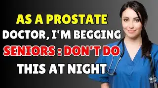 As a PROSTATE DOCTOR, I WARN SENIORS: this habit enlarges your prostate!