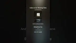 Ashes on the Morning News