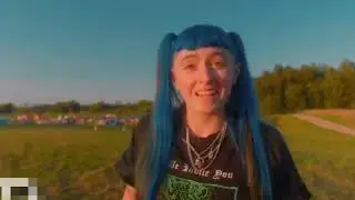 Ashnikko shitting herself in Latvia