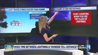 Ask Ellen: Does time between lighting and thunder tell distance?
