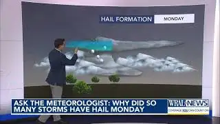Ask the Meteorologist: Why did so many storms have hail Monday?