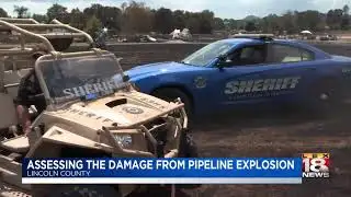 Assessing The Damage From Pipeline Explosion