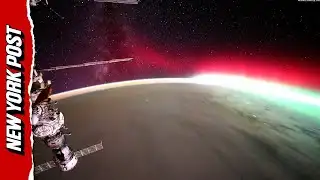 Astronaut Captures Insane Aurora Views From Space Station