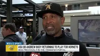 ASU QB Andrew Body returning to play for Hornets