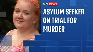 Asylum seeker laughed after killing woman, jury told