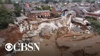 At least 110 killed in massive flooding in Europe