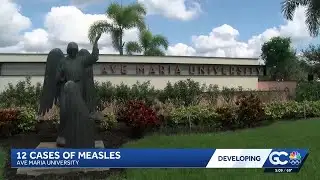 At least 12 measles cases confirmed at Ave Maria University