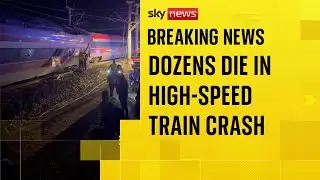 At least 39 die following train crash in Spain