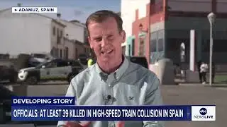 At Least 39 Killed in Spain High-Speed Train Crash | Shocking Collision Details