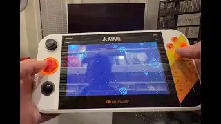 Atari GameStation GO!, unboxing, and complete game screen shots