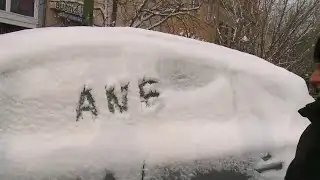 Athens students, residents brave the cold to experience snowfall