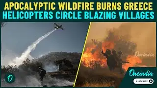 Athens Wildfires: Thousands Flee as Wildfires Tear Through Greek Countryside; 800 Evacuated