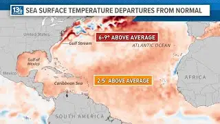 Atlantic basin seeing record sea surface temperatures; may see earlier start to Cape Verde storms