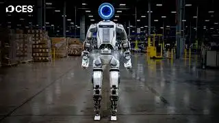 Atlas Robot First Look - Boston Dynamics at CES 2026