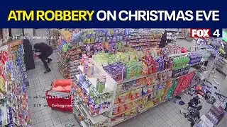ATM drug through store in failed Christmas Eve robbery