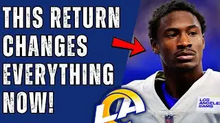 🔥🏈 ATTENTION! RAMS MAKE FINAL DECISION THAT CHANGES THE OFFENSE TODAY NOW! RAMS NEWS